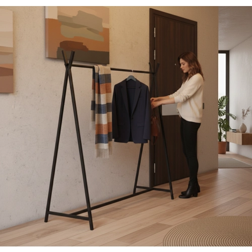 Wieszak stojący metalowy kolory rozmiary WSM-8